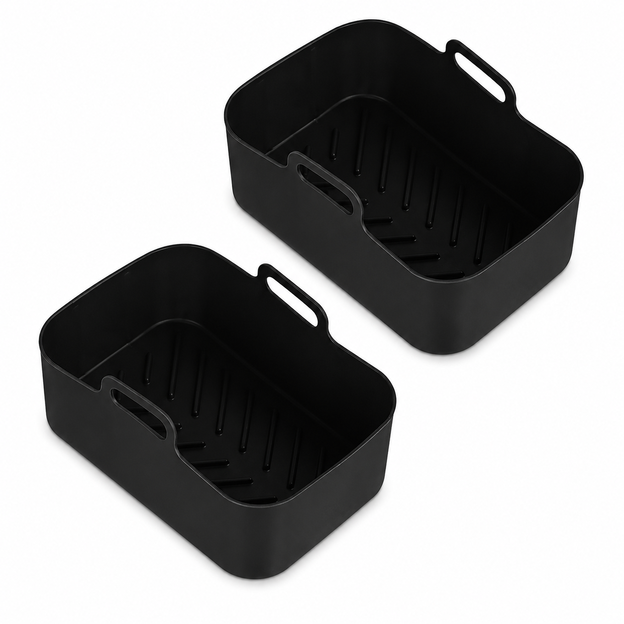 Reusable Silicone Air Fryer Pot – Non-Stick Food Grade Air Fryer Basket Liner, BPA-Free & Dishwasher Safe