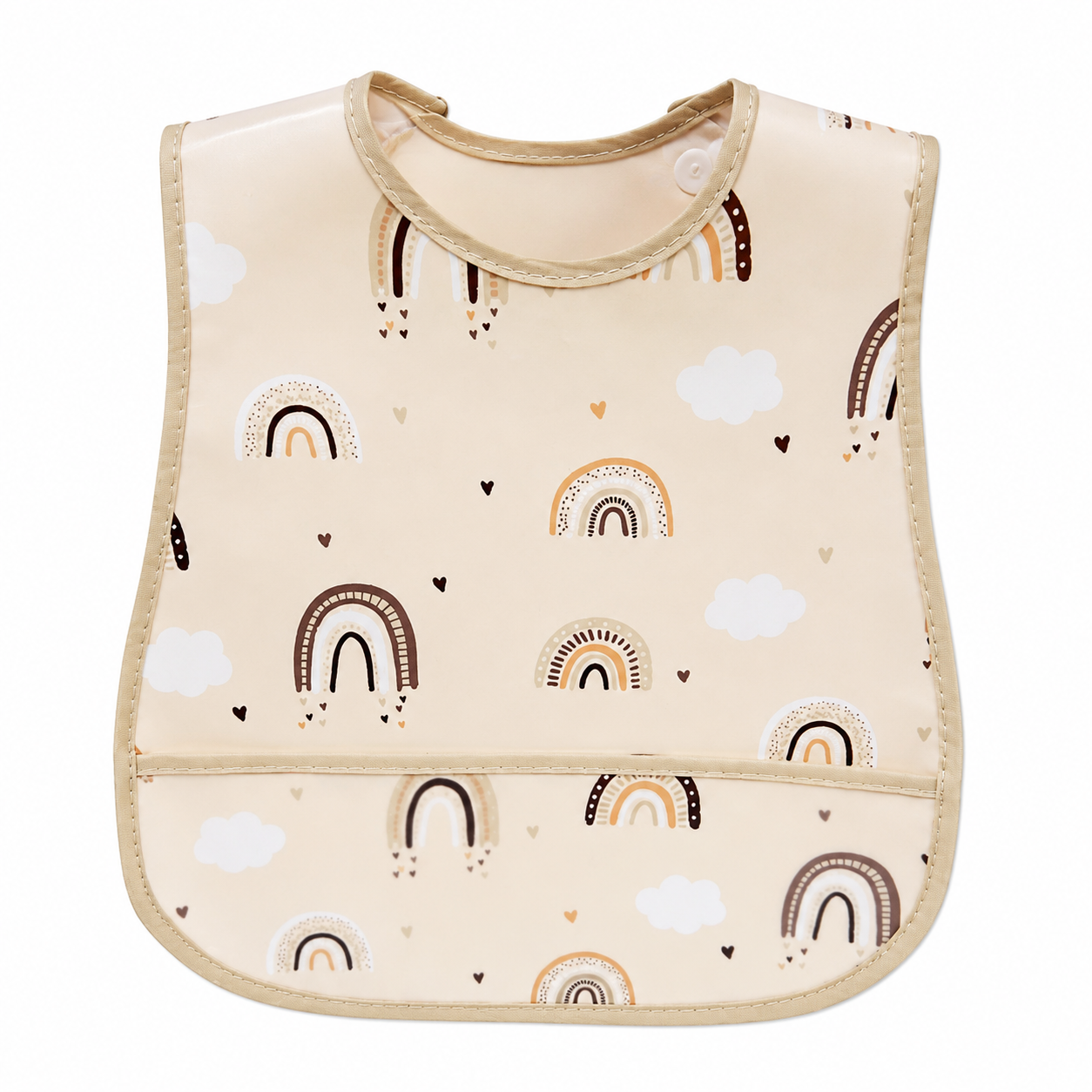Wipe Clean Baby Bib – Waterproof & Lightweight for Messy Meals