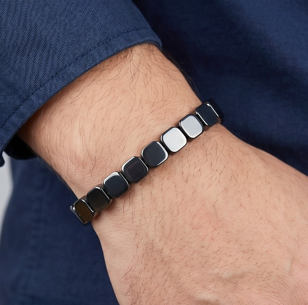 Pack of two 2026 Hemios Hematite Bracelet for Men