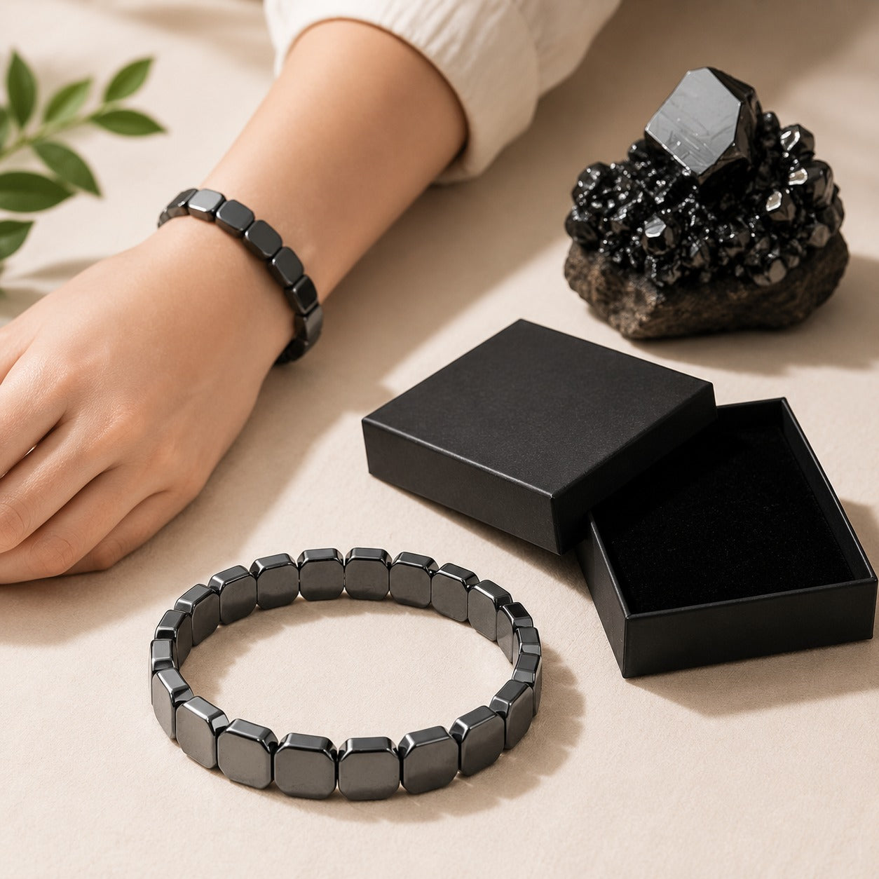 Pack of two 2026 Hemios Hematite Bracelet for Men