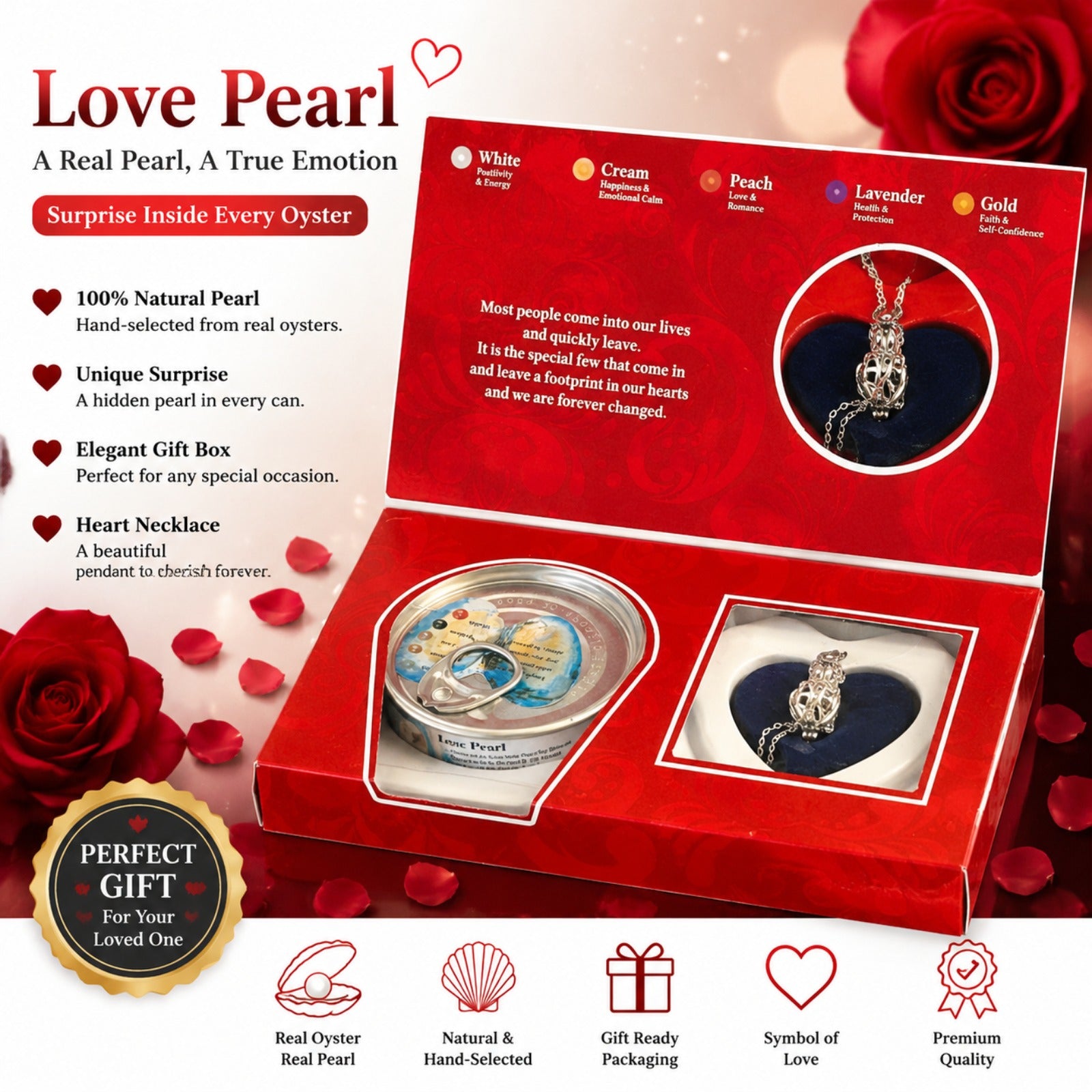 DIY Wish Pearl Necklace Kit – Lotus Locket & Cultured Pearl 16.9