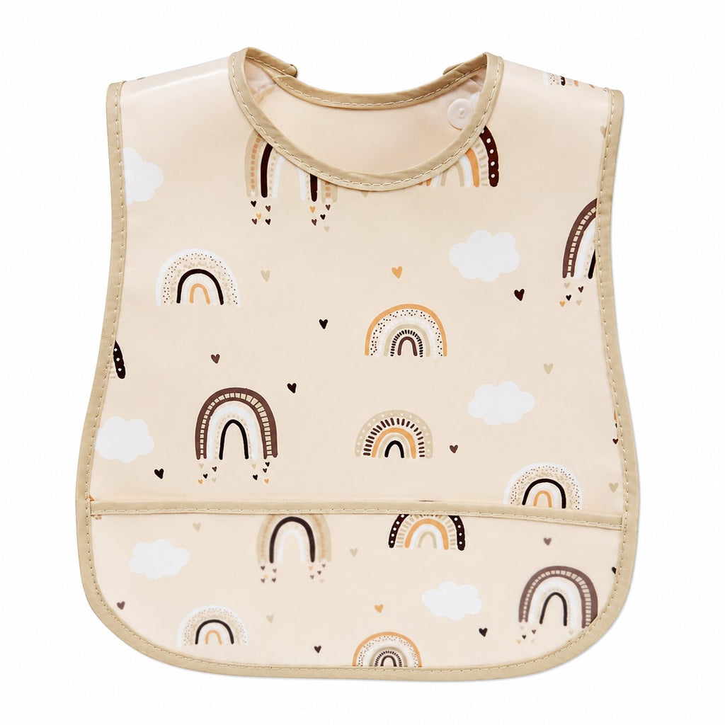 Wipe Clean Baby Bib – Waterproof & Lightweight for Messy Meals